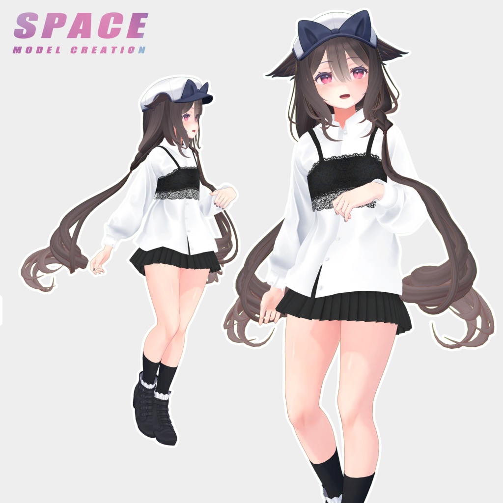 スホツインテール【Physics Bone】