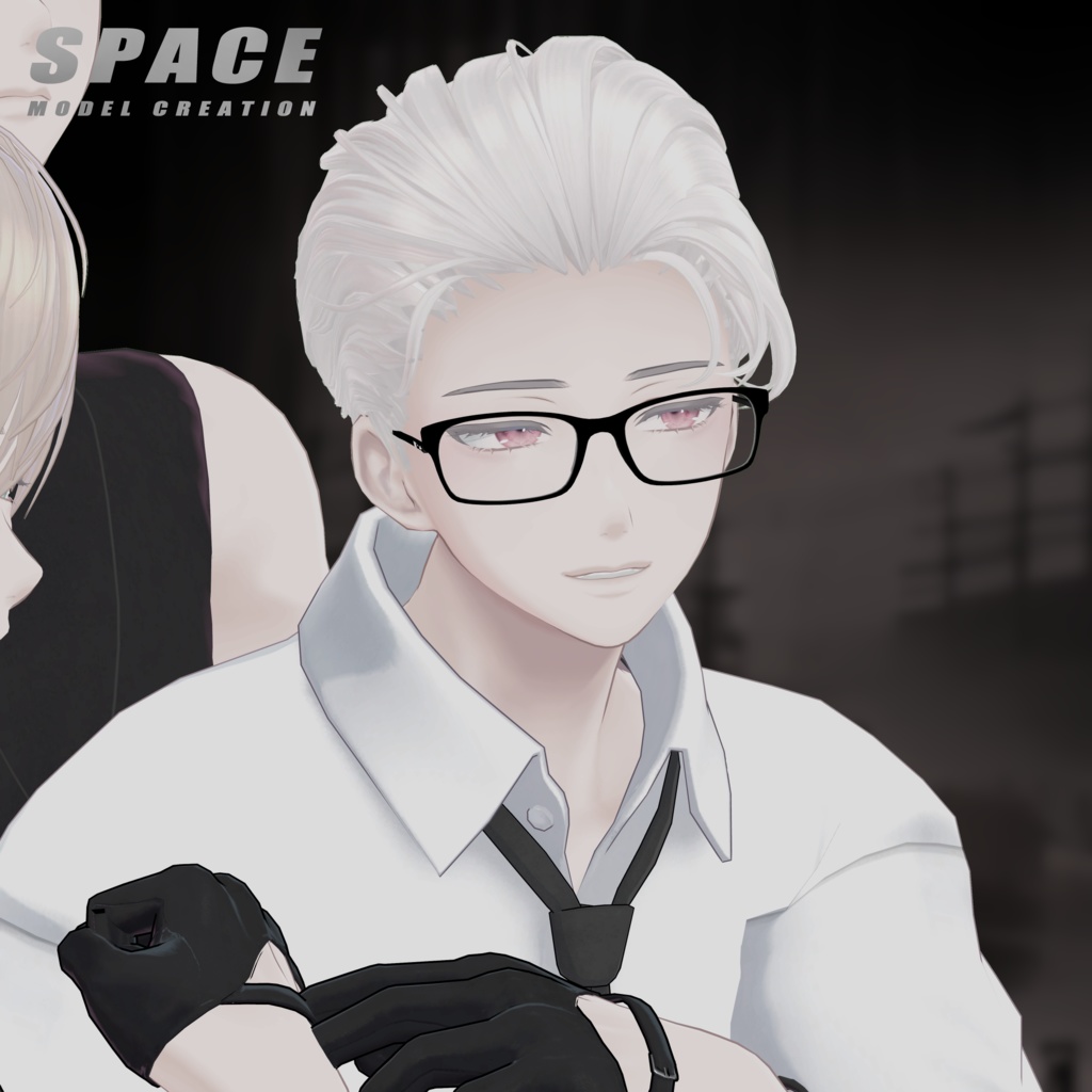 ノワールヘア【Physics Bone】