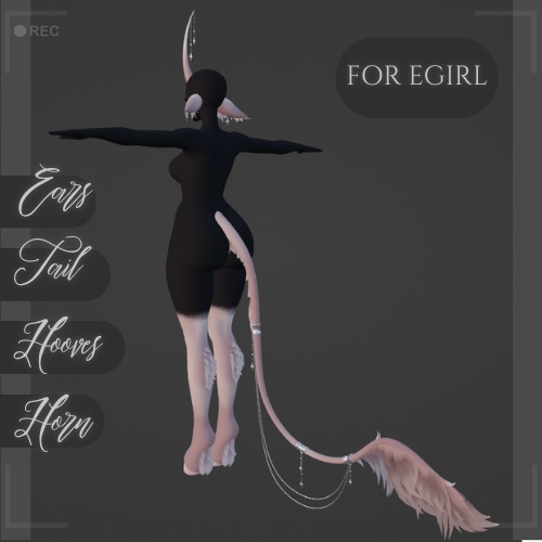 Unicorn hoof set - for Egirl