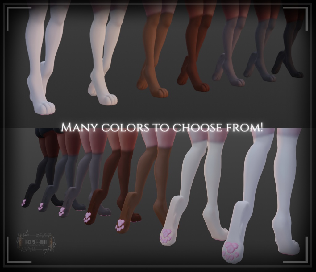 Paw set (Bunny/cat) - personal only