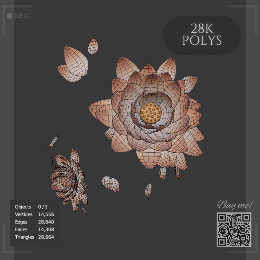 Hanahaki Lotus - Personal & Commercial licence