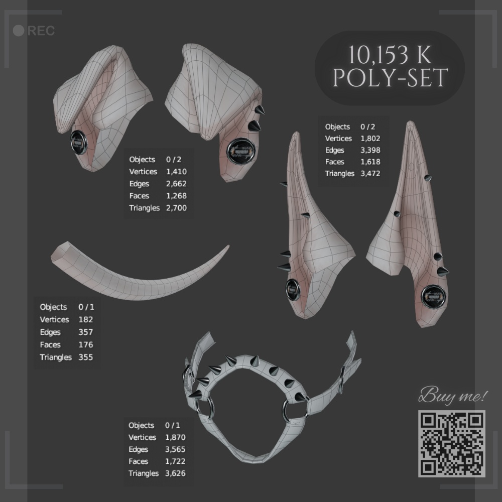 Doberman set - Read specs for fitting! - personal only