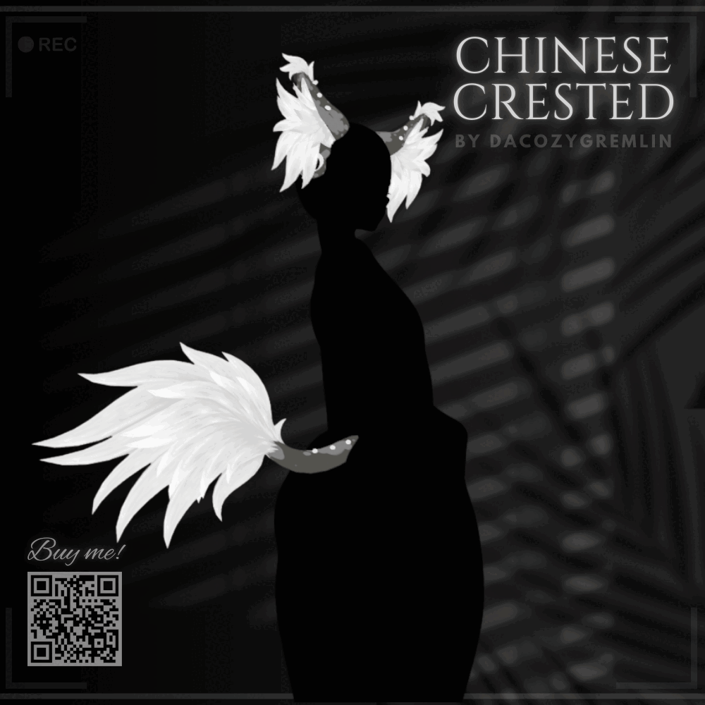 Chinese crested dog - Any base - !personal only!