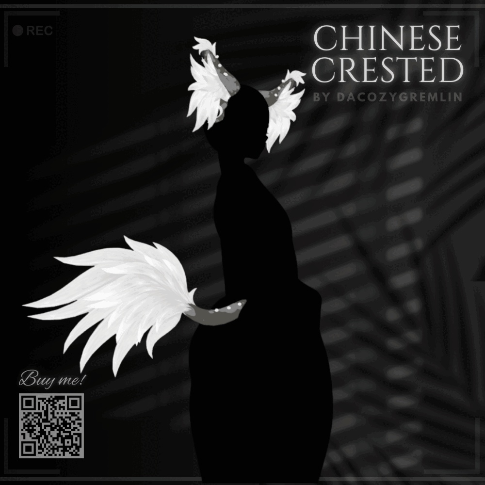 Chinese crested dog - Any base - !personal only!