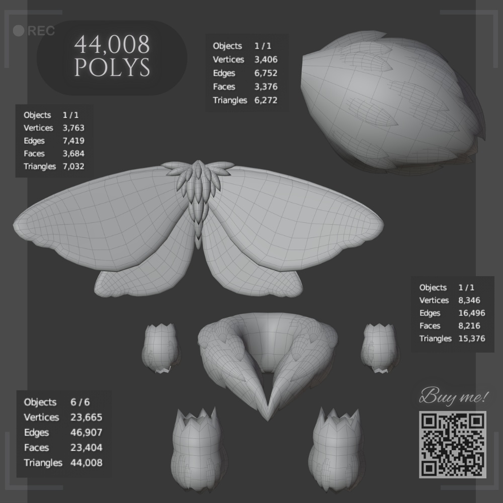 Moth set - Anybase - !Personal only!