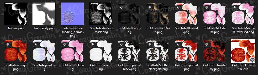 Goldfish set - Anybase / Luxa - !Personal only!