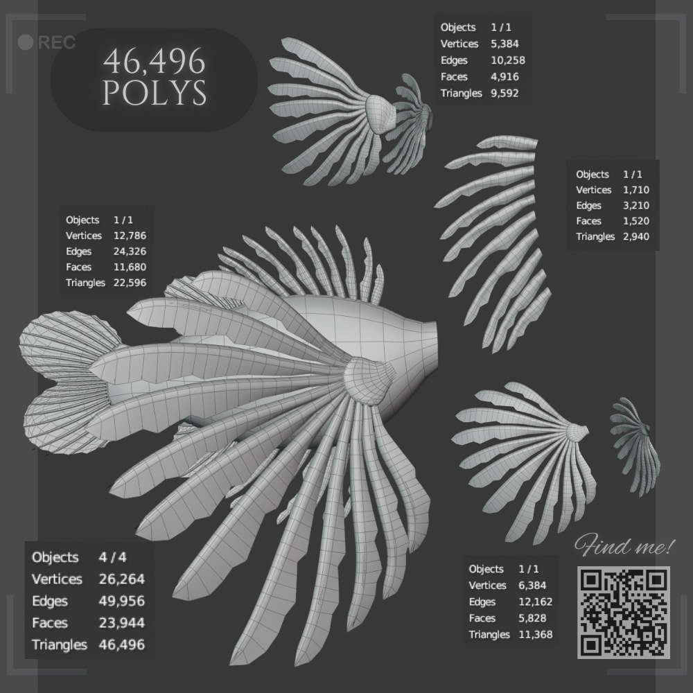 Lionfish set - Luxa - !Personal only!