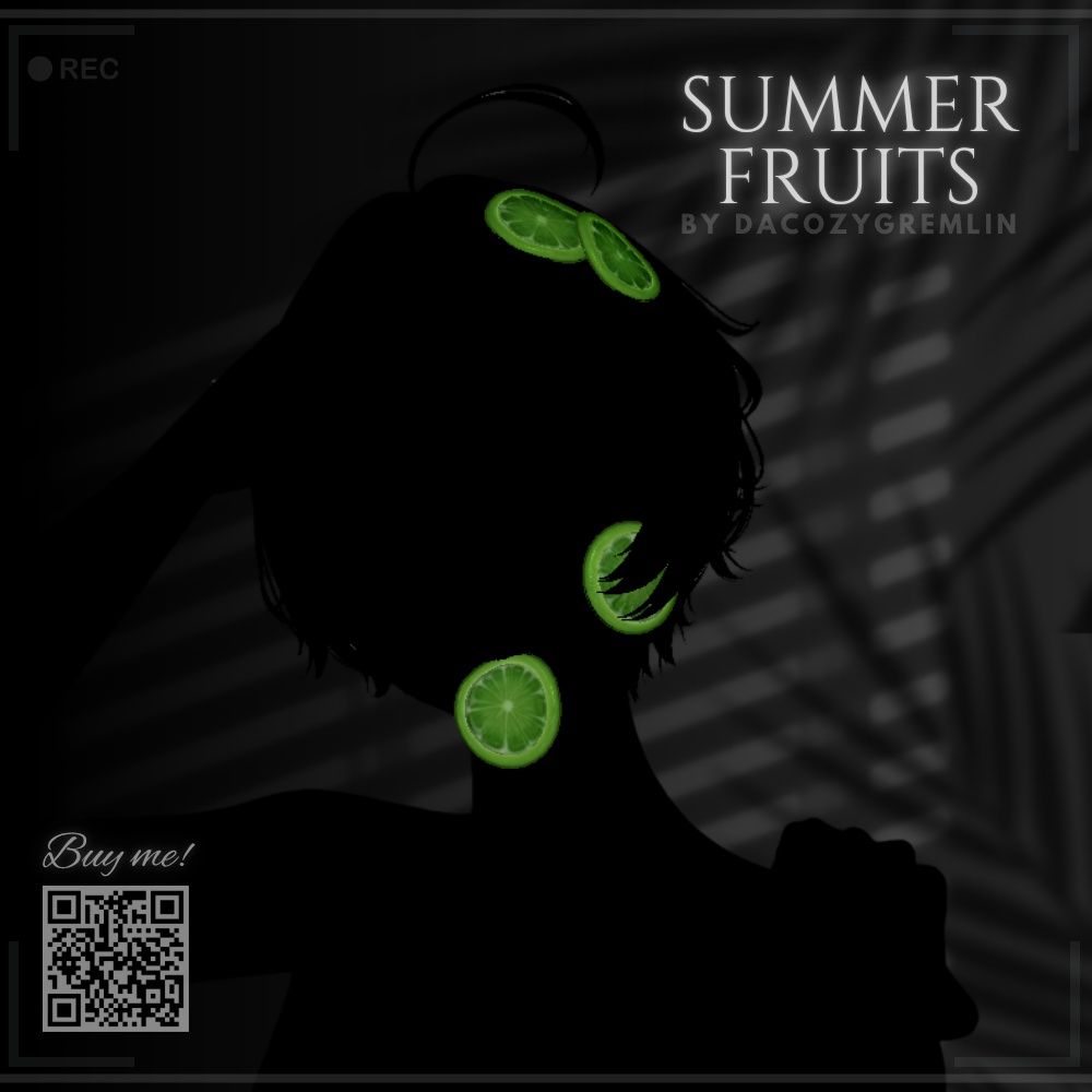 Summer fruits - DIY & Accessory vers. !FOR BLENDER! - !Personal only!