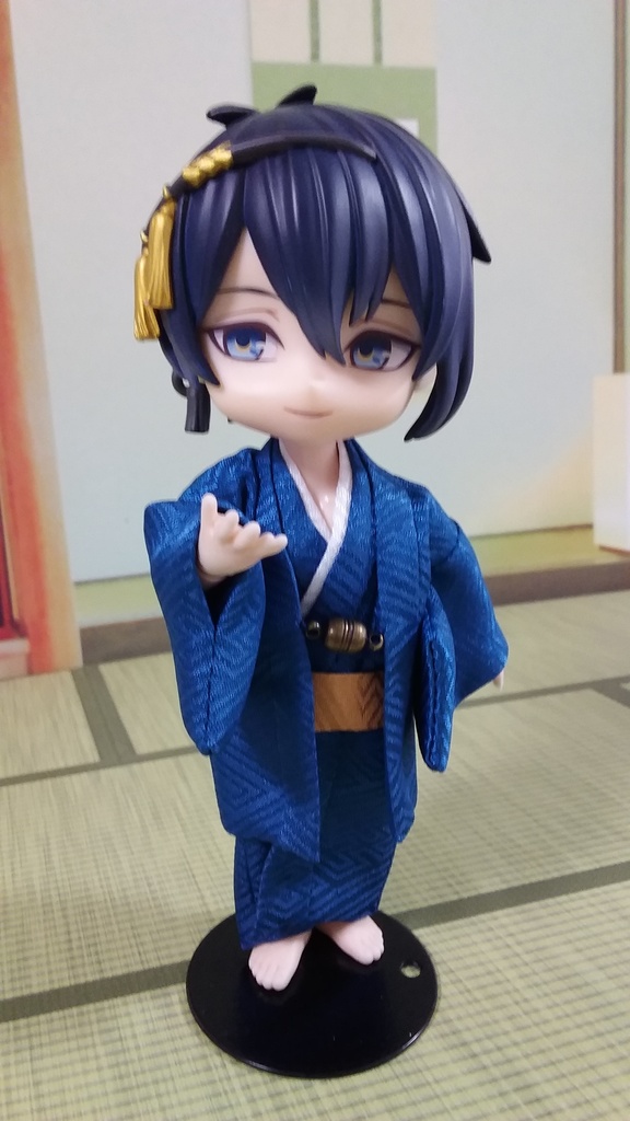 オビツ11  着物　羽織セット