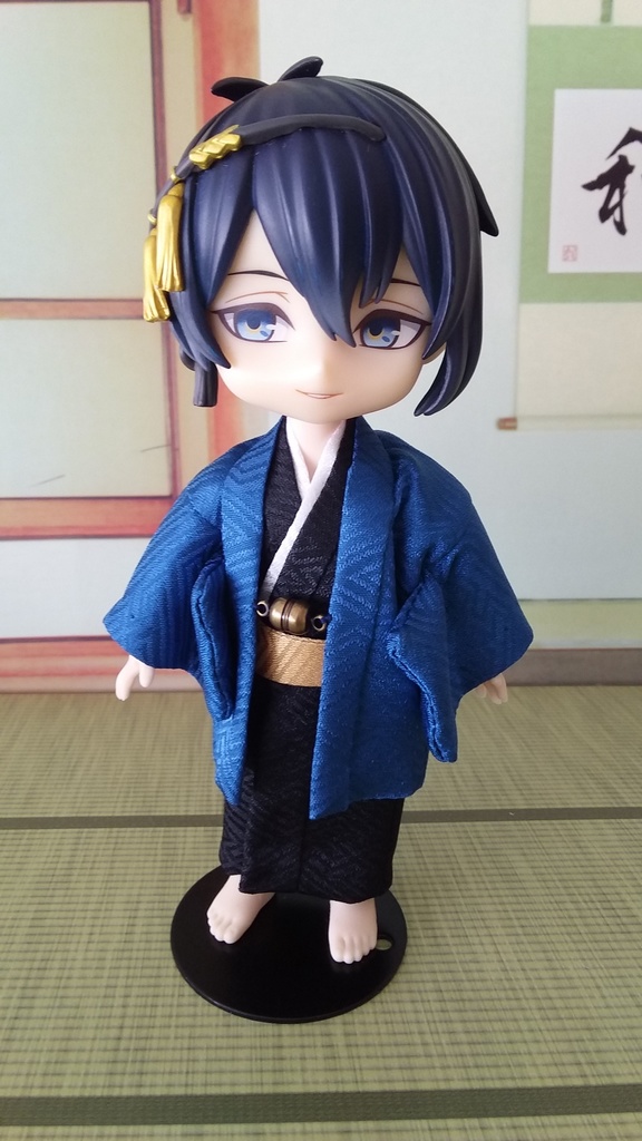 オビツ11  着物　羽織セット