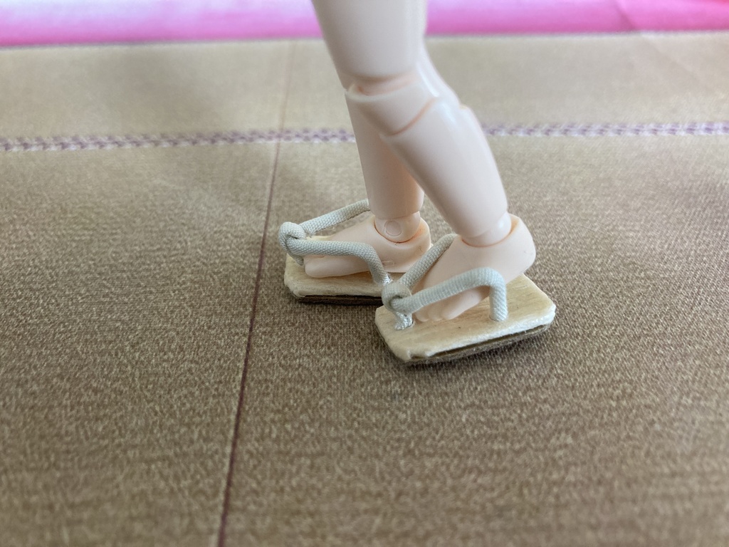 オビツ11サイズ　雪駄