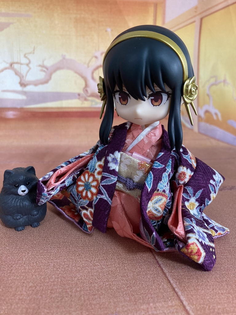 ねんどろいどどーるサイズ　大奥風色打掛　着物 47