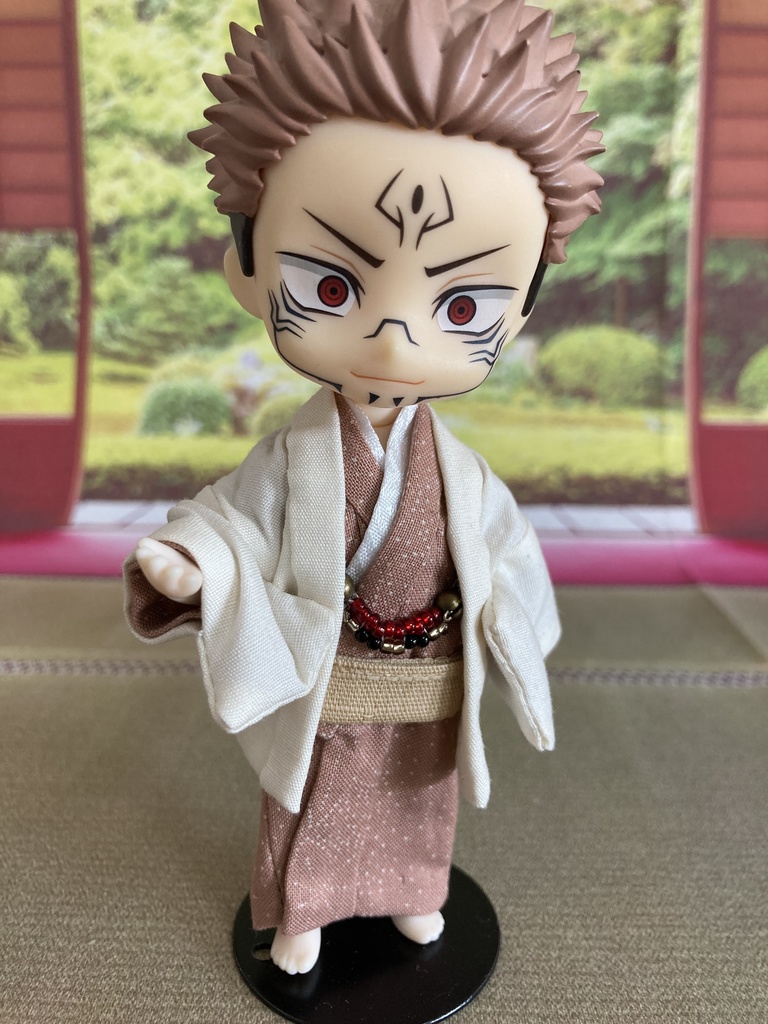 ねんどろいどどーるサイズ　羽織セット（羽織紐）a4