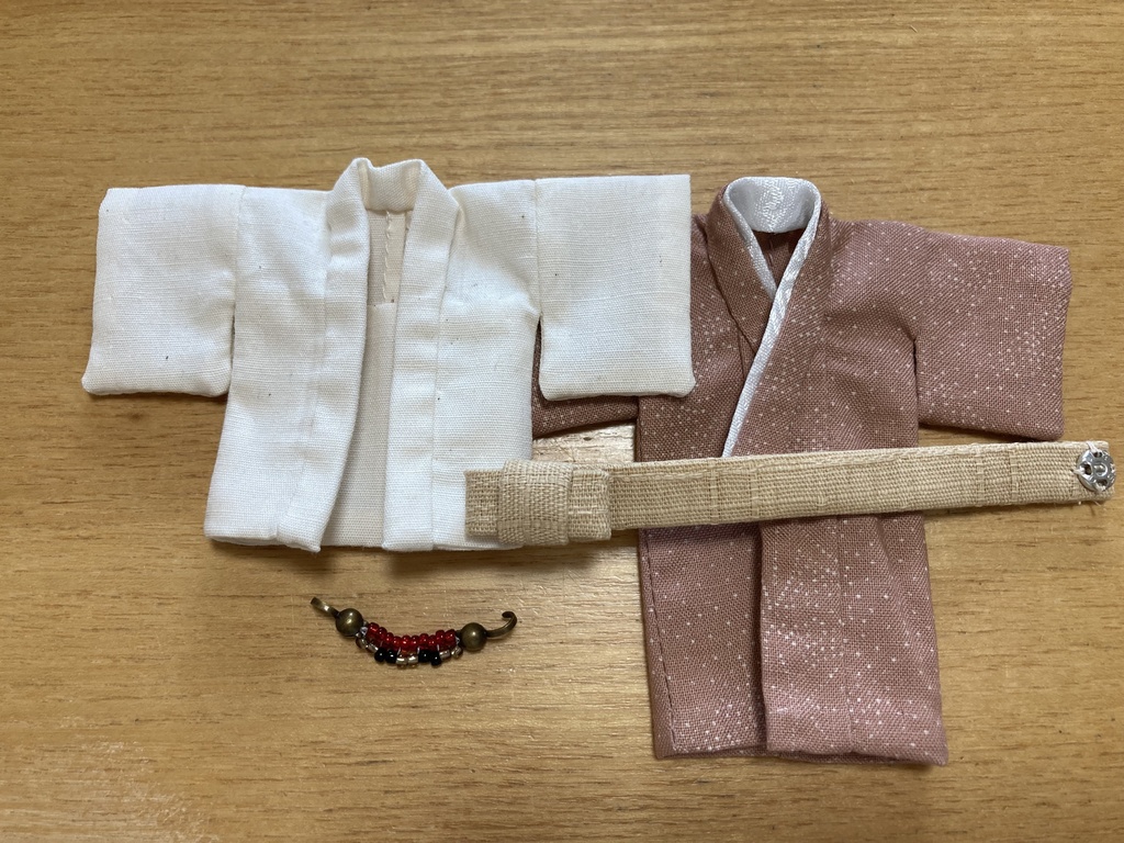 ねんどろいどどーるサイズ 羽織セット(羽織紐)a4