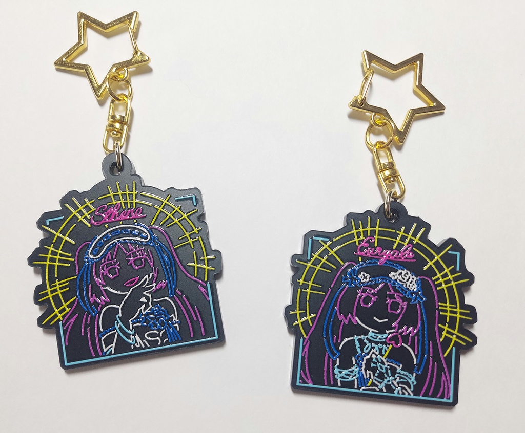 FGOネオン風アクキー