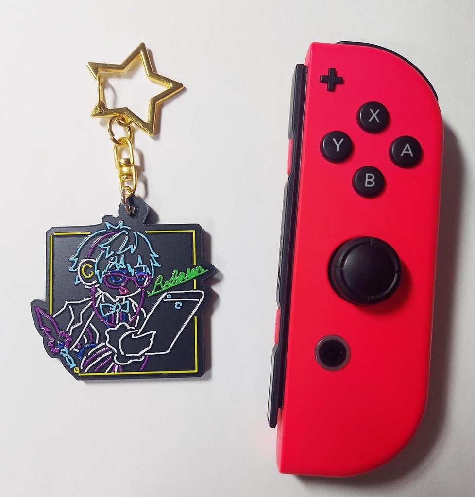 FGOネオン風アクキー