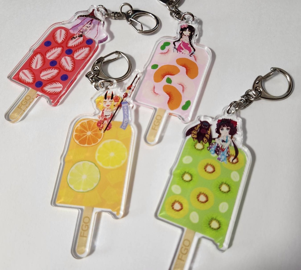 水着アイスアクキー