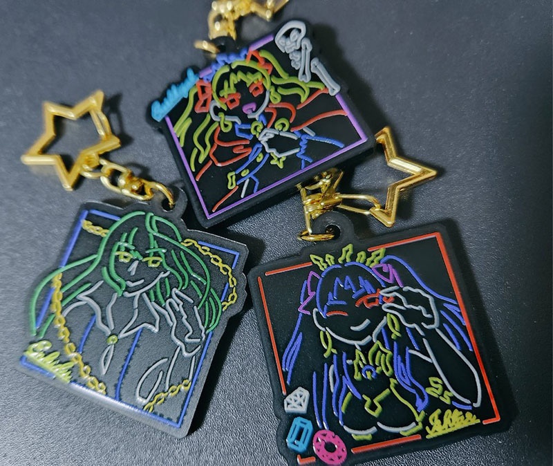 FGOネオン風アクキー6