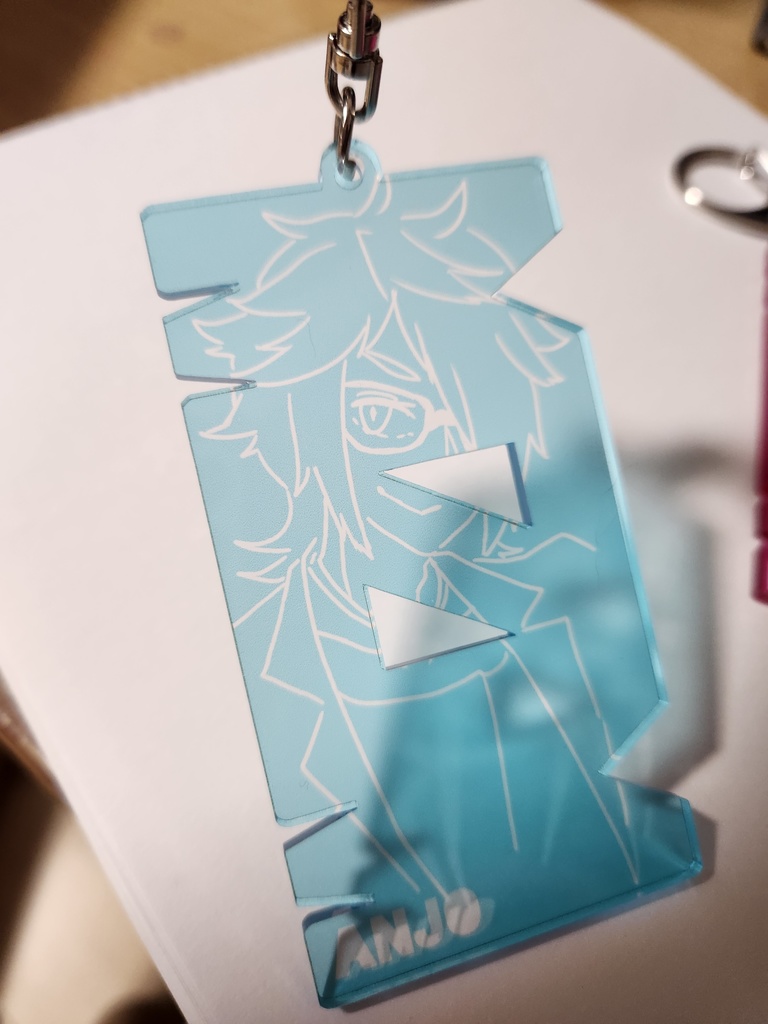 MZMロゴアクリルキーホルダー