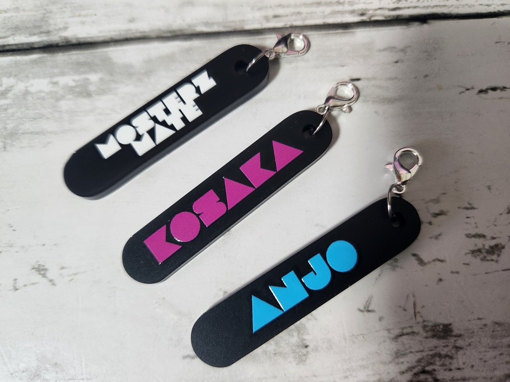 お名前チャーム