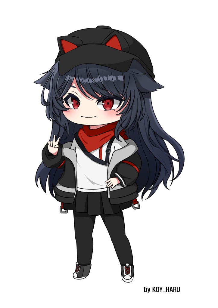 DELTAFLAIR Acrylic keychain