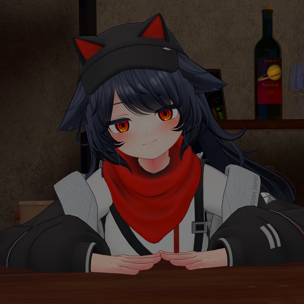 【リーサルフリート、デルタフレア対応】 Flame Ring Eye Textuer