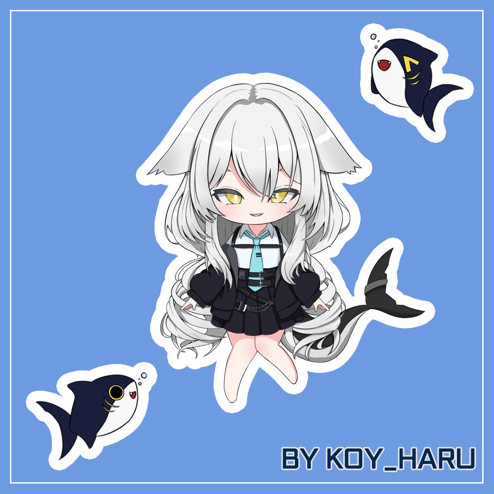 Rurune Acrylic key chain