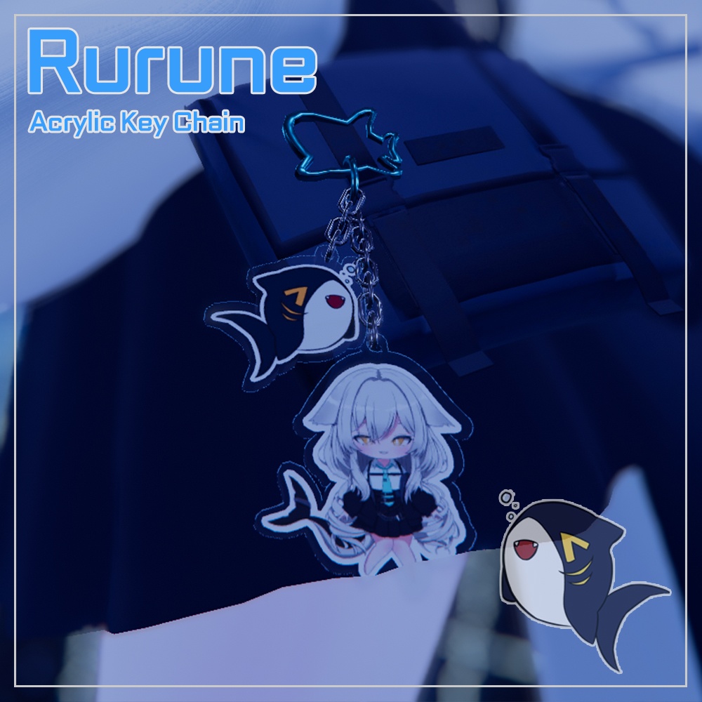 Rurune Acrylic key chain