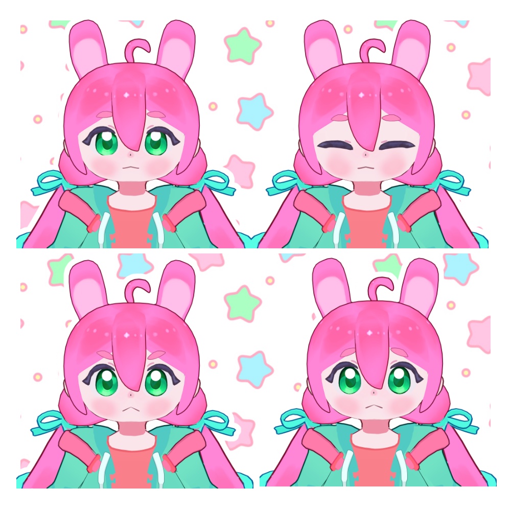 【adopt】【一点限定VRM】MOCHA(仮)【ウサギの女の子】