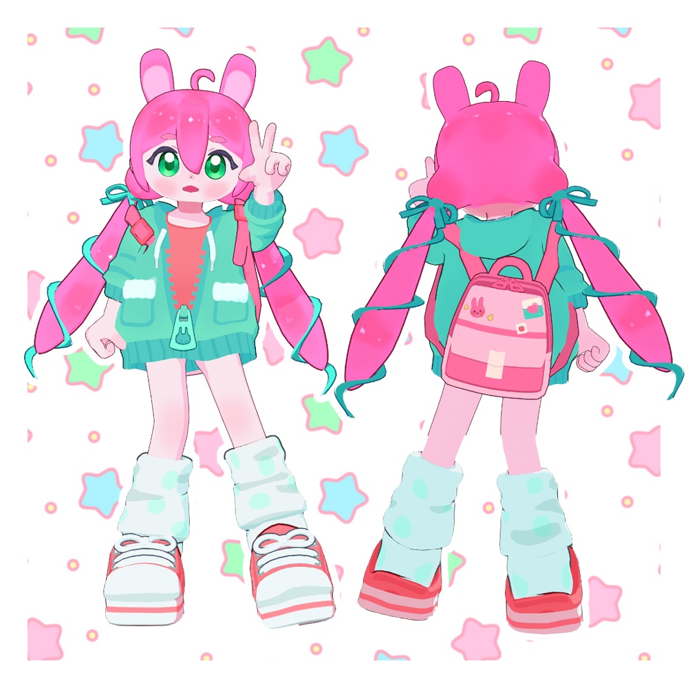 【adopt】【一点限定VRM】MOCHA(仮)【ウサギの女の子】