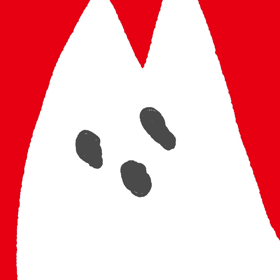 歪みイヌ缶バッジ