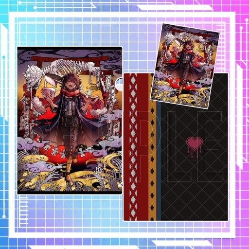 ましろ爻A4クリアファイル+ポスカセット