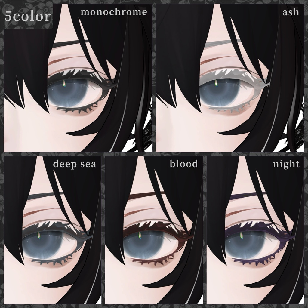 【Alué対応/FREE+SALE!】.⋆♔ 𝐦𝐚𝐤𝐞+𝐞𝐲𝐞 𝐭𝐞𝐱𝐭𝐮𝐫𝐞/𝐆𝐨𝐭𝐡𝐢𝐜 𝐚𝐧𝐢𝐦𝐚𝐤𝐞 ♔︎⋆.