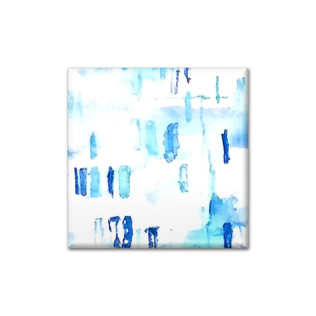 冬の書庫　缶バッジ