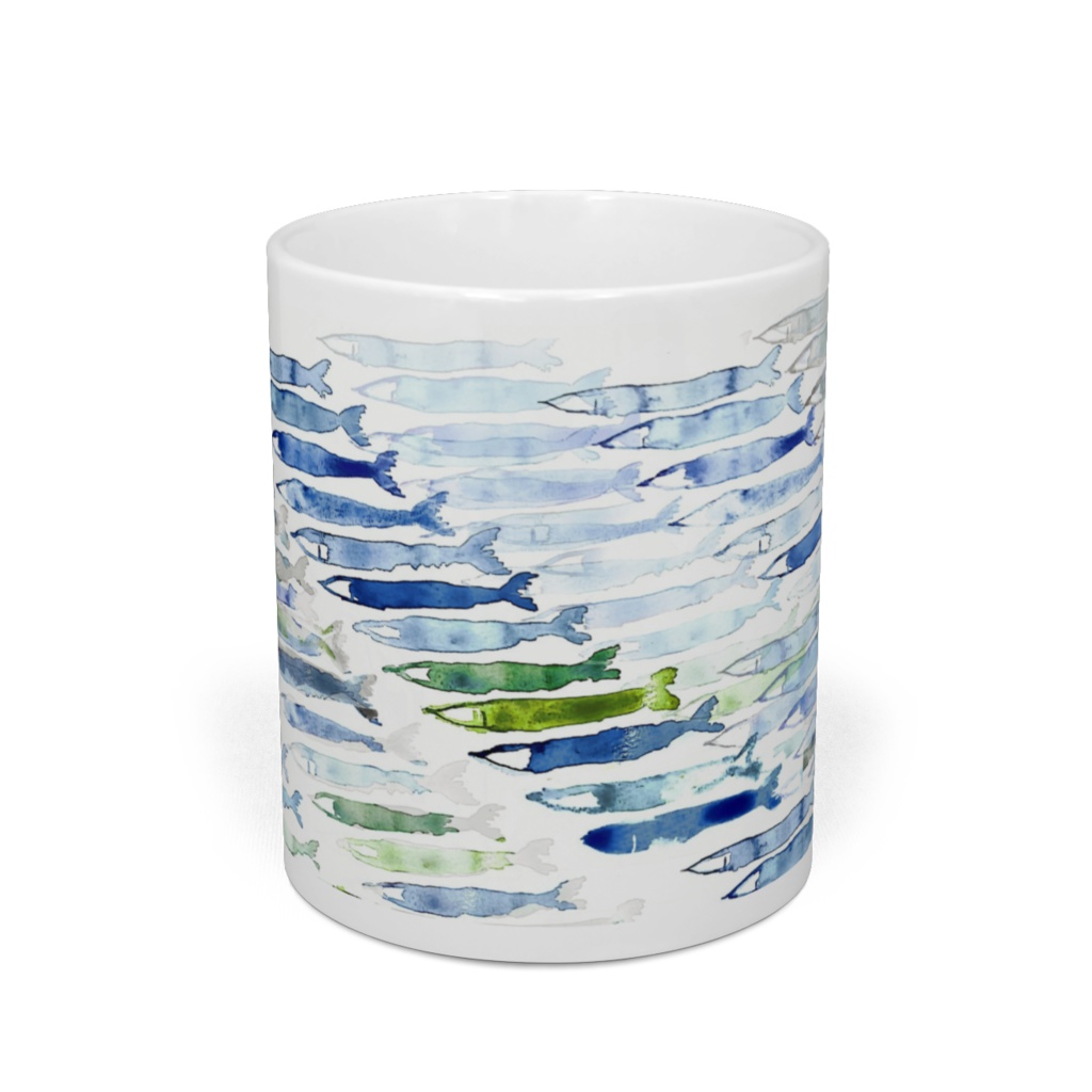 ハシナガサンマ マグカップ