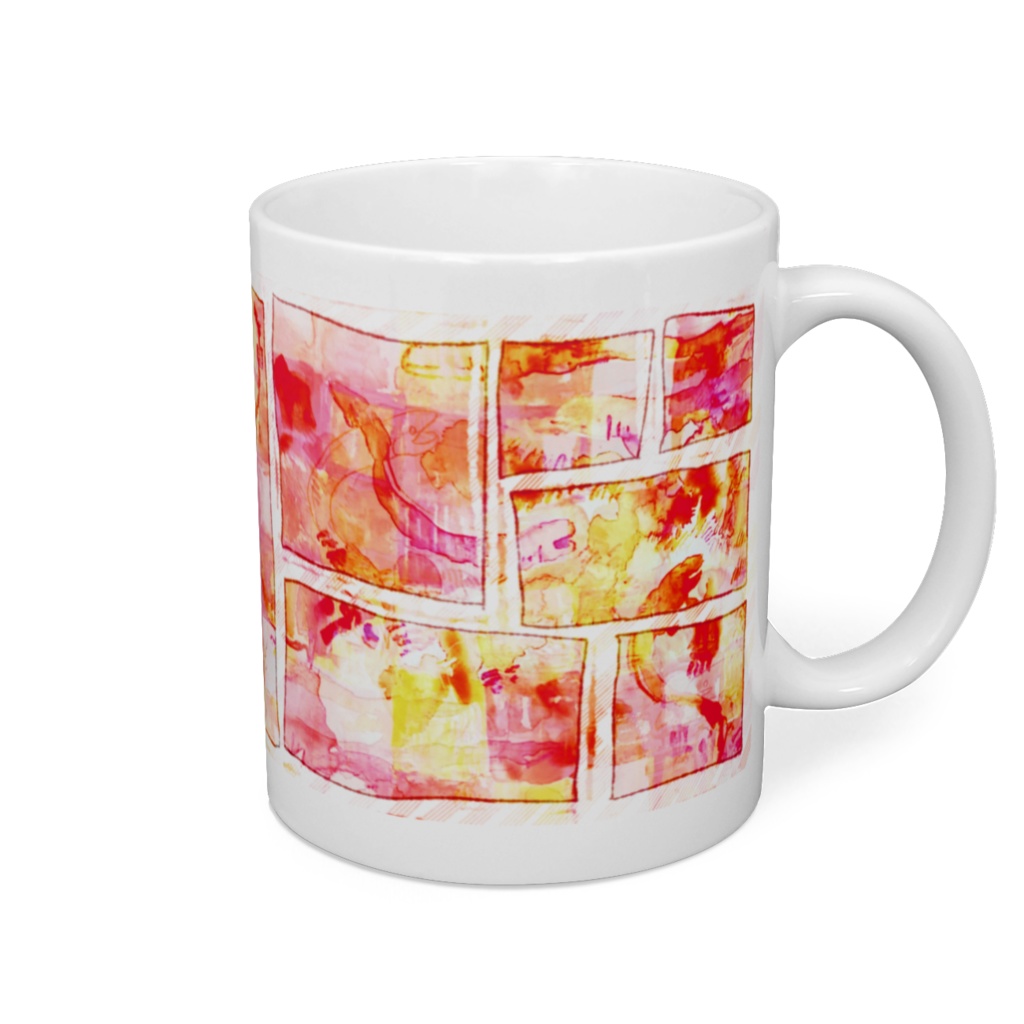 春の水槽(ラブカ) マグカップ