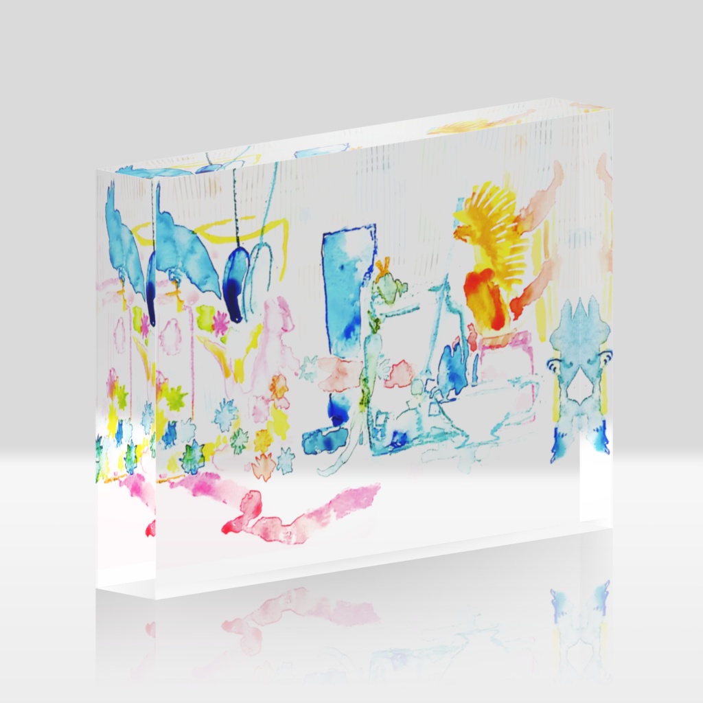 砂糖菓子とお茶会 アクリルブロック