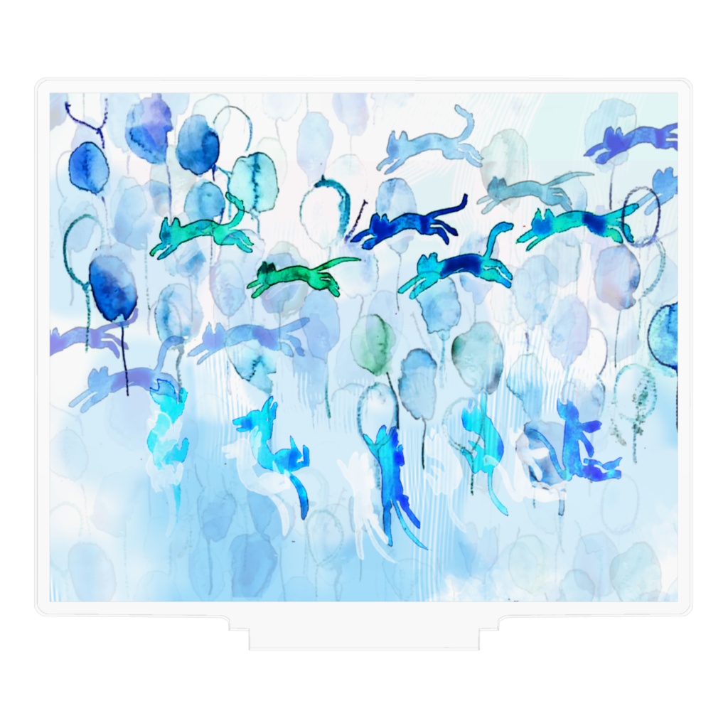 空中散歩 アクリルフィギュア