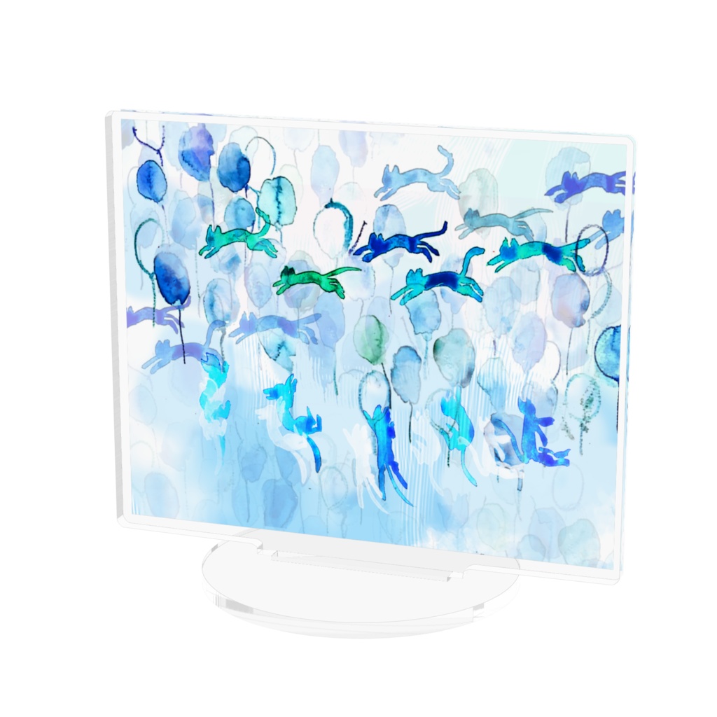 空中散歩 アクリルフィギュア