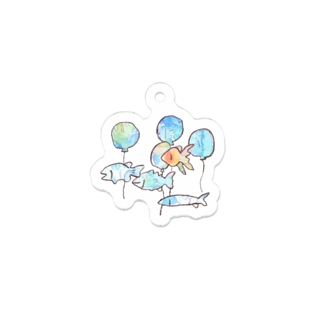 ぷか アクリルキーホルダー