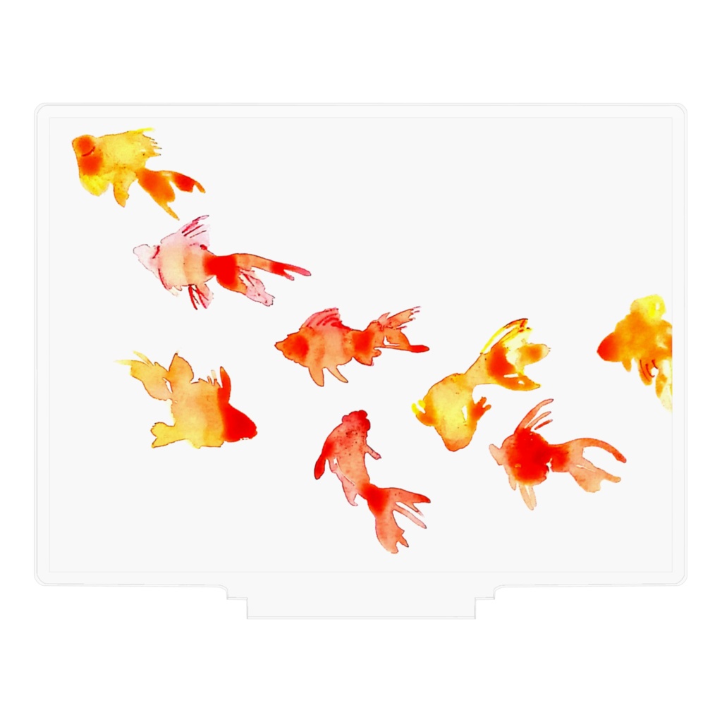 金魚 アクリルフィギュア