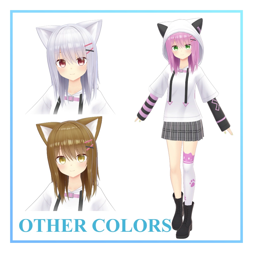 【オリジナル3Dモデル】レモネ -Lemone-