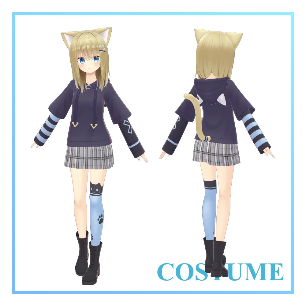 【オリジナル3Dモデル】レモネ -Lemone-