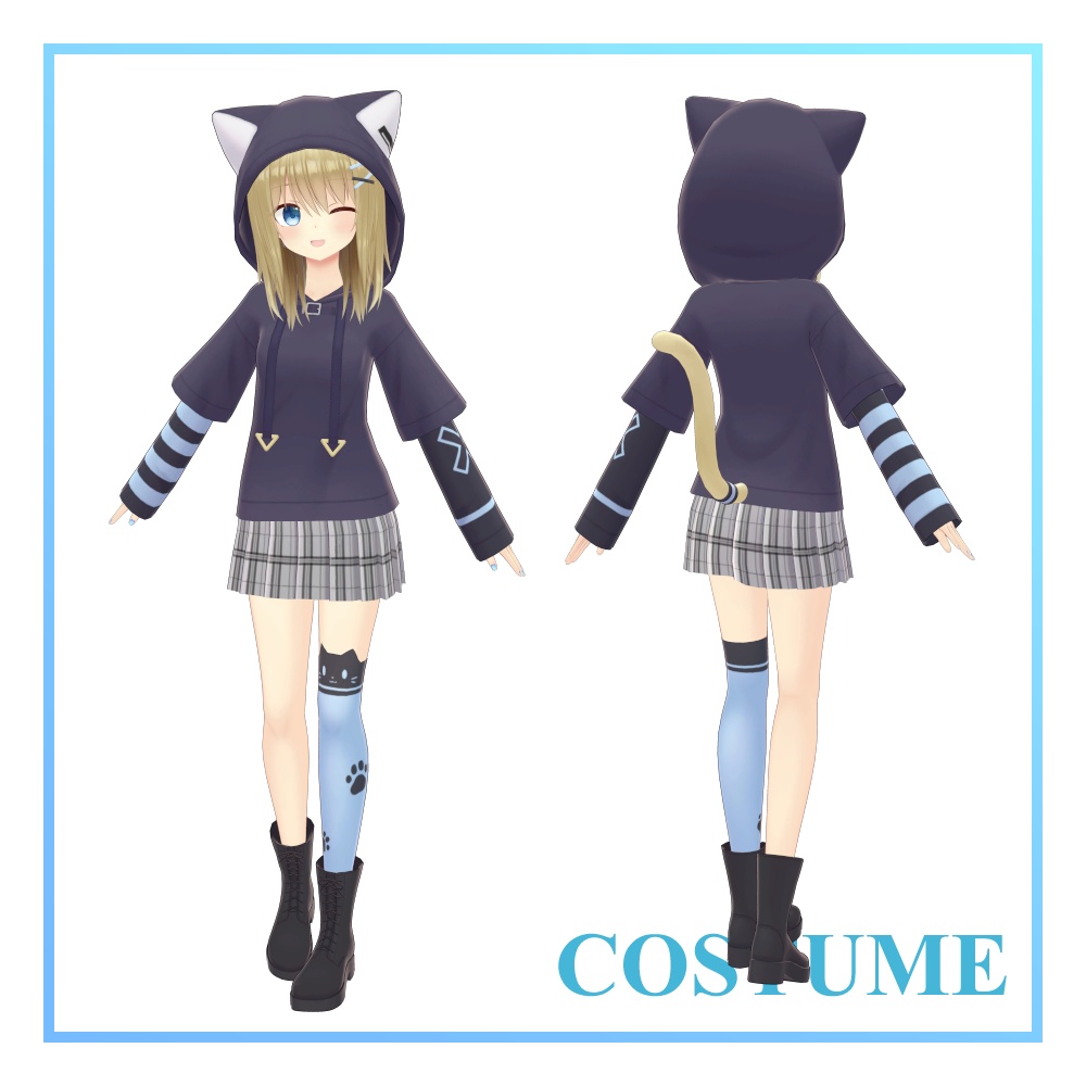 【オリジナル3Dモデル】レモネ -Lemone-