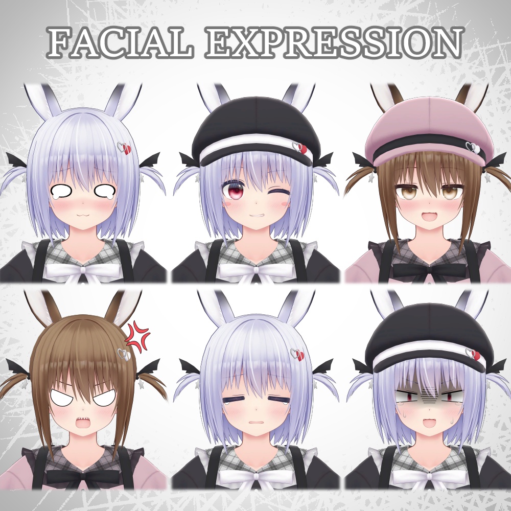 【オリジナル3Dモデル】プラミュ -Plumyu-