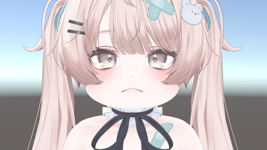 ミルフィのほっぺのFBXパッチ