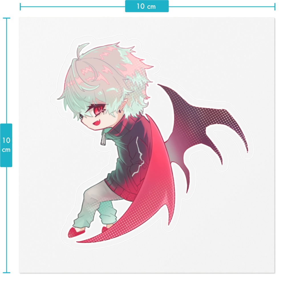 【非公式】葛葉 空中散歩 ステッカー にじさんじ