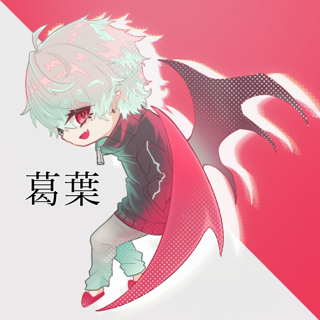 【非公式】葛葉 にじさんじ 缶ミラー 鏡