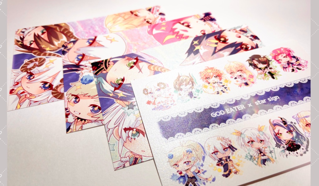 《ゴッドイーター》星座モチーフポストカード(全4種)