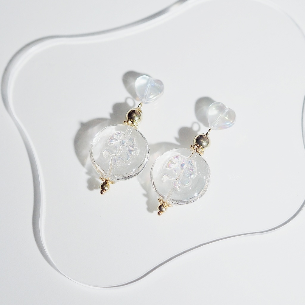 香水瓶ピアス【イヤリング変更可】